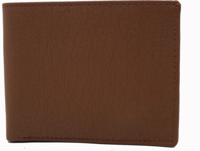 

MS Men Casual Brown Artificial Leather Wallet(10 Card Slots)