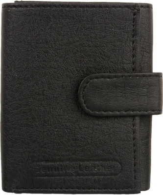 

Hob London Fashion Men Formal Black Artificial Leather Wallet(7 Card Slots)