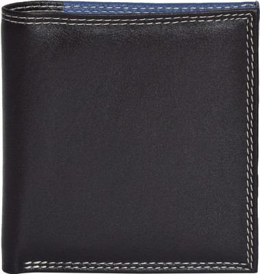 

Carmika Women Casual Black Genuine Leather Wallet(7 Card Slots), Black;blue