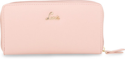 

Lavie Women Casual Pink Artificial Leather Wallet(14 Card Slots)