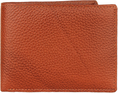 

ALW Men Casual Tan Genuine Leather Wallet(3 Card Slots)