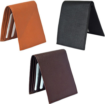 

loopa Men Casual Multicolor Artificial Leather Wallet(3 Card Slots)