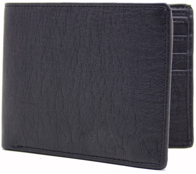 

MS Men Casual Blue Artificial Leather Wallet(10 Card Slots), Black