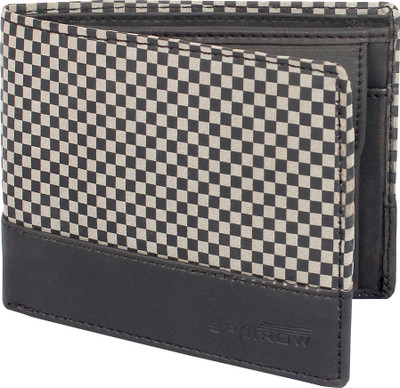 

SPAIROW Men Casual Blue, Beige Artificial Leather Wallet(4 Card Slots)