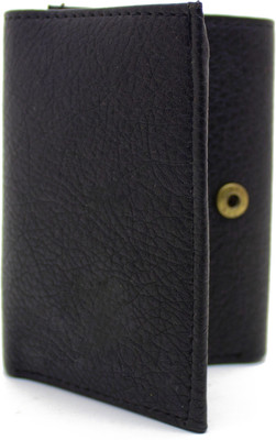 

MS Men Formal Black Artificial Leather Wallet(4 Card Slots)