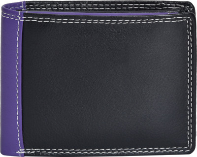 

Carmika Women Casual Purple, Black Genuine Leather Wallet(9 Card Slots), Black;purple