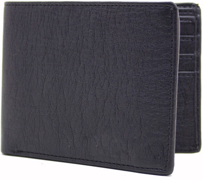 

MS Men Casual Blue Artificial Leather Wallet(10 Card Slots), Black