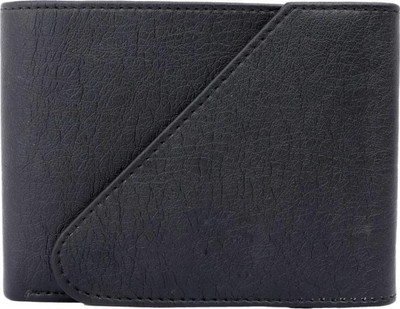 

Quetzal Men Black Artificial Leather Wallet(5 Card Slots)