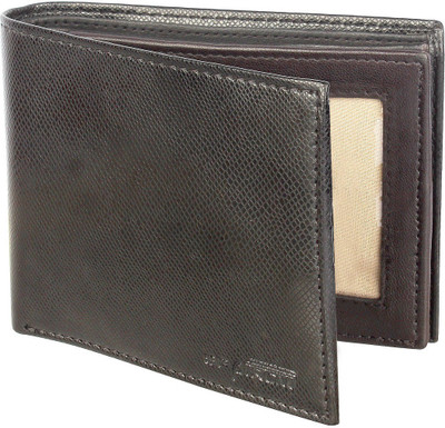 

Spairow Men Casual Black Genuine Leather Wallet(12 Card Slots)