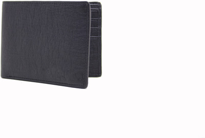 

MS Men Formal Blue Artificial Leather Wallet(10 Card Slots), Black