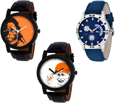 

TRUE KART ALK8121-Mens Exclusive (Casual+PartyWear+Formal) Designer Combo Watch - For Men