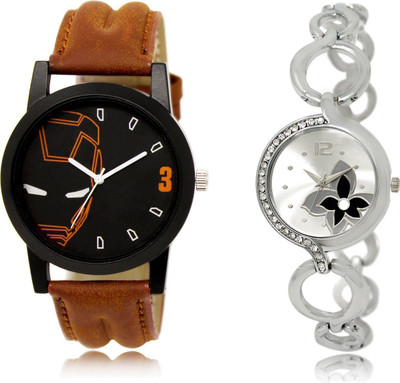 

The Shopoholic Best Combo Pack Black And Silver Dial Analog Watch For Boys And Girls Watches For Men Watch - For Men & Women