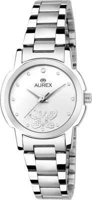 Aurex AWESOME WHITE DIAL GIRLS Analog Watch  - For Women