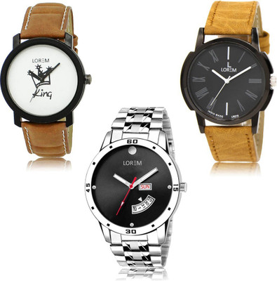 LOREM Analog Watch  - For Men