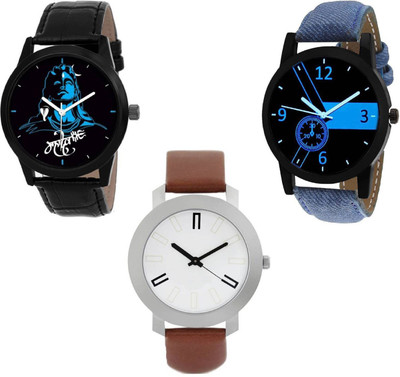 

TRUE KART ALK8033-Mens Exclusive (Casual+PartyWear+Formal) Designer Combo Watch - For Men