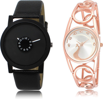 

The Shopoholic Latest Collection Fancy And Attractive Black And Silver Dial Analog Watch For Boys And Girls Analog Watch Watch - For Men & Women