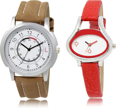 

The Shopoholic Stylist Designer Combo Pack 2 White Dial Analog Watch For Boys And Girls Watch. Boy Stylish Watch - For Men & Women