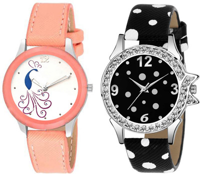 

Spike New attractive Fashion Lifestyle Queen Analog Watch Sett Of Two For Girls and Women 029 Watch - For Girls