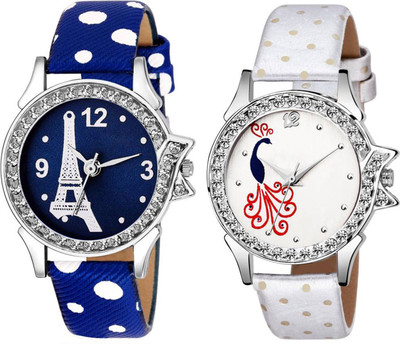 

Spike New attractive Fashion Lifestyle Queen Analog Watch Sett Of Two For Girls and Women 117 Watch - For Girls
