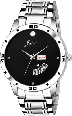 

JAINX JM310 Black Dial Day and Date Watch - For Men