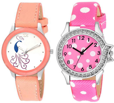 

Spike New attractive Fashion Lifestyle Queen Analog Watch Sett Of Two For Girls and Women 028 Watch - For Women