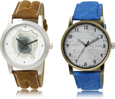 

The Shopoholic Latest Fashionable White Dial Analog Watch For Boys Couple Watch Watch - For Men