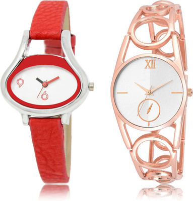 The Shopoholic New Stylist Latest White And Silver Dial Analog Watch For Girls Stylish Watch For Girls Watch - For Women