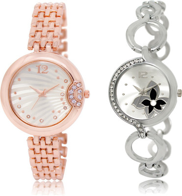 

The Shopoholic Latest Fashionable Silver Dial Analog Watch For Girls Watch Of Girls Stylish Watch - For Women