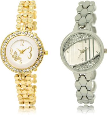 

The Shopoholic New Stylist Latest White And Silver Dial Analog Watch For Girls Watch For Women In Fashion Watch - For Women