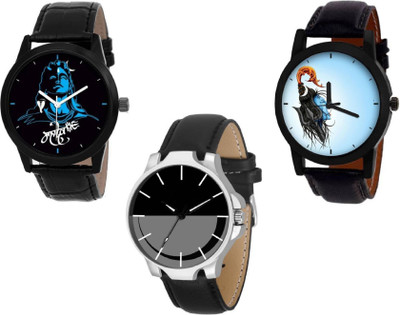 

TRUE KART ALK8110-Mens Exclusive (Casual+PartyWear+Formal) Designer Combo Watch - For Men