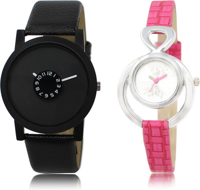 

The Shopoholic Best Combo Pack Black And Silver Dial Analog Watch For Boys And Girls For Womens Watches Watch - For Men & Women