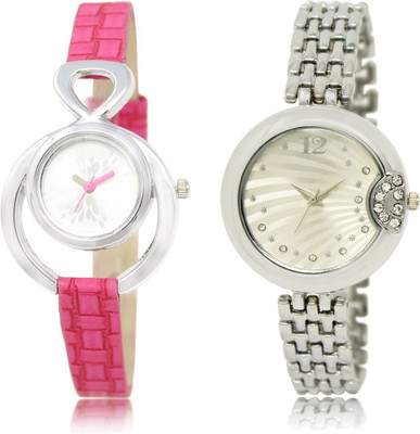 

The Shopoholic Fashionable Fancy CollectionÃÂ Silver Dial Analog Watch For Girls Belt Watch For Women'S Watch - For Women