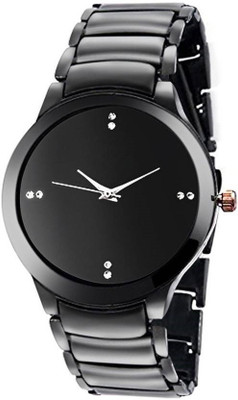 

DH COLLECTION Attractive Black Metal Analog Watch - For Men