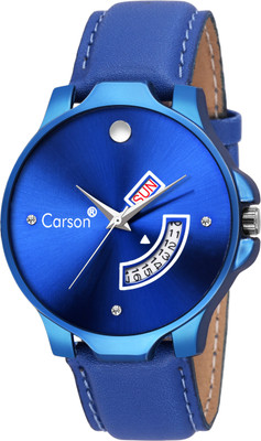 Carson CR8063 DayAndDate Functioning Analog Watch - For Men