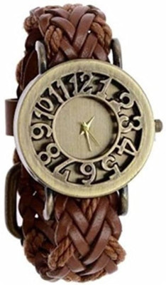 MVS MVSF1267 Analog Brown Dial Watch - For Women