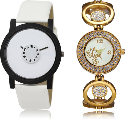

The Shopoholic Fashionable Fancy CollectionÃÂ White Dial Analog Watch For Boys And Girls Formal Watches For Men Watch - For Women