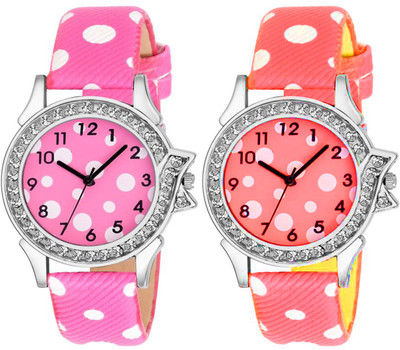 

Spike New attractive Fashion Lifestyle Queen Analog Watch Sett Of Two For Girls and Women 140 Watch - For Girls