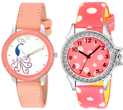 

Spike New attractive Fashion Lifestyle Queen Analog Watch Sett Of Two For Girls and Women 030 Watch - For Women