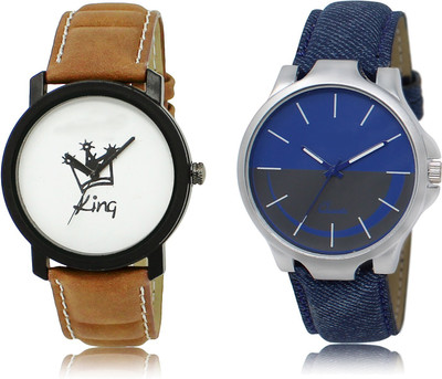 

The Shopoholic Treny and Precious White And Blue And Grey Dial Analog Watch For Boys Mens Watchs Watch - For Men