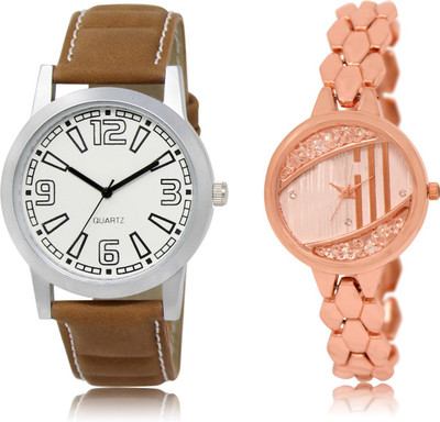 

The Shopoholic Treny and Precious White And Rose Gold Dial Analog Watch For Boys And Girls Analog Watches For Boys Watch - For Men & Women