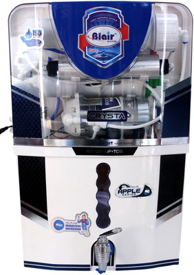 

BLAIR CRYSTA RO UV UF TDS 10 L RO + UV + UF + TDS Water Purifier(WHITE AND BLUE)