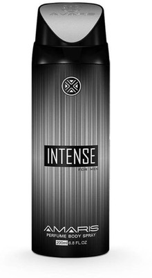 

Amaris Intense & Girl Perfume Body Spray - For Men & Women(400 ml, Pack of 2)
