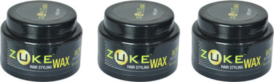ZUKE 3x 100gram styling wax Wax(300 g)