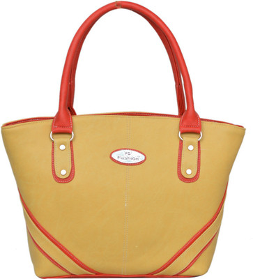 

FD Fashion Women Shoulder Bag(Beige, Red)