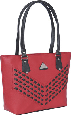 

Janta Soft Shoulder Bag(Red, Black), Black;red