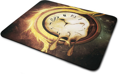 

Rawpockets Melting watch ' Printed Mouse Pad|Printed Mouse pad|Rubber Mouse Pad|Laptop and Desktop Accessories|Designer Mouse pad|Non Woven Fabric Mousepad(Multicolor)