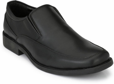 

Delize Leather Moccasin Shoes Slip On For Men(Black