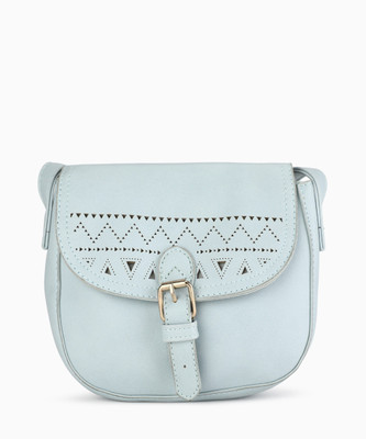 

People Women Casual Blue Canvas Sling Bag
