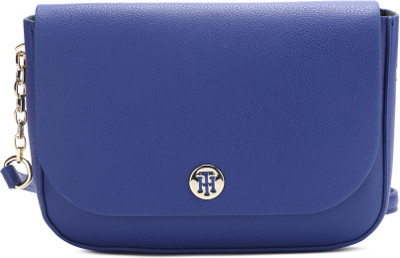 

Tommy Hilfiger Women Casual Blue PU Sling Bag