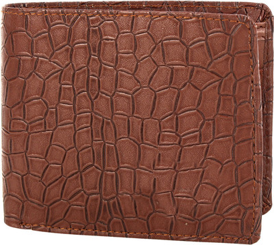 

BumBart Collection Men Casual Brown Artificial Leather Wallet(5 Card Slots)